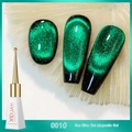 Magnetic cat eye gel nail polish in Sea Blue 001 for professional manicure design - 12D Gemstone Cat Eye 01