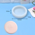 Makroansicht einer 15,5 cm runden Silikonform für DIY-Mousse-Kuchen und Harzhandwerk - Runde Sandwichform
