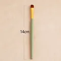 Pink and black 5-piece makeup brush set with 14cm length for eyeshadow and blush - Green Long Handle Eyeshadow Brush / 14cm / Green