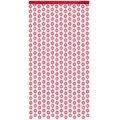 Sparkling red disco ball fringe curtain for festive party backdrop and wall decoration - 1m*2m / Red