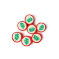 Christmas tree soft clay loose beads for handmade DIY jewelry bracelets and necklaces - Red Christmas Tree