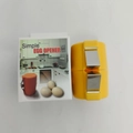 Apriuova manuale giallo con confezione di vendita e lama in metallo per utensili da cucina - Confezione in scatola / Giallo