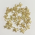 Vista dettagliata di ciondoli a libellula dorati per gioielli fai da te e accessori - 16*19mm-500 pezzi/confezione / Oro KC