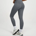 Legging de yoga gris foncé taille haute avec effet push-up et tissu haute élasticité - Gris Roche de Mer