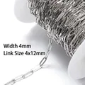 Silver 4x12mm