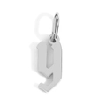 Polished silver gothic letter y pendant charm for customized DIY jewelry making - Letter Y / Steel