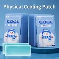 Patchs de gel rafraîchissants pour fièvre avec motif bonhomme de neige en pack bleu - Motif Bonhomme De Neige (Q255) / 2 Pcs/Sac