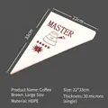 L-size thick food-grade disposable piping bag with Master logo for cake decorating - Bag / L / Coffee