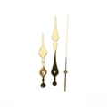 Set di tre lancette vintage per orologio in oro lucido con lancette di ore, minuti e secondi - Oro Lucido