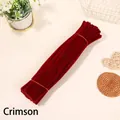 Plush burgundy chenille stems for DIY crafts and handmade floral creative projects - Approx 100Pcs (High Density) / Purplish Red