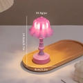Mini lily of the valley night light in pink petal design with soft LED glowing effect - S23 Lily of the Valley / Purple