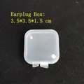 Transparent PP plastic storage box with buckle lid, small square size 3.5x3.5x1.5cm - 3.5 Square (3.5*3.5*1.8cm)