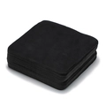 Set di panni neri in microfibra per la pulizia di occhiali da sole e lenti ottiche - Panno Per La Pulizia In Microfibra Scamosciata / Nero