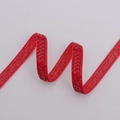 Red velvet ribbon with gold glitter for Christmas gift wrapping and DIY crafts decor - 1cm*200 Yards / Red With Gold Glitter