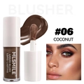Blush liquide longue tenue #06 Coconut pour le contouring et le visage - #06 Noix de Coco