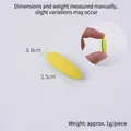 Miniature de maïs artificiel pour loisirs créatifs et maison de poupée, 2,5 cm - Maïs avec Enveloppe Verte de 2,5 cm