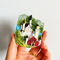 3D resin fridge magnet featuring Neuschwanstein Castle Germany landmark souvenir - (57) Neuschwanstein Germany