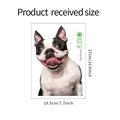 Cute Boston Terrier dog wall sticker made of PVC material for home decoration FX-F214 - Boston Terrier-FX-F214