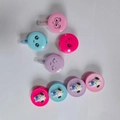 Stackable pastel bear highlighters in pink, blue, and purple tones on white background - Bulk Packaging / New Pet Style