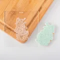 Fairy house style embossed cookie mold for Christmas baking and fondant cakes - House C Embosser