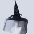 Spider Mesh Witch Hat