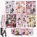Anime subculture girl stickers set featuring rock and elegant music themes in high quality - Rhapsody (Matte Film)