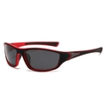 C3 Matte Black Red Frame Red Legs All Gray Lens