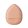 Mini drop-shaped finger air cushion makeup puff in nude beige sponge for precision - OPP Bag / Nude