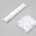 DIY Balloon holder set with white plastic rods and round base support for party decor - Balloon Sticks 100 Sets