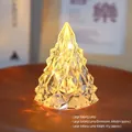 Warm light large iceberg night lamp with crystal geometric cut texture 6x6x8cm - Large / Bulk/Loose Packaging