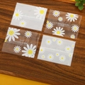 Daisy pattern plastic mooncake packaging bags set of 100 pieces for mooncakes - 11*15cm Little Daisy (100 Pcs/Pack)