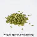 500g olivgrüne PVC-Simulationskörner für DIY-Bastelarbeiten oder Spiellebensmittel - 500.00g / Dunkelgrün