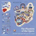 Phantom of the Opera DIY 3D landscape sticker kit with PVC decals and paper background - The Phantom of the Opera (Immersive Theater)