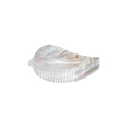 Elegant bird-shaped shell hair comb with iridescent mother-of-pearl finish on white background - Bird Shape Comb