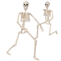 Poseable 90cm Halloween skeleton decoration for haunted houses and spooky party setups - New 90cm Skeleton