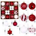 New 44Pcs Box (Red White)
