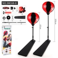 Verstelbare boksbal set voor kinderen inclusief rode handschoenen, hoogte van 67cm tot 103cm - 1.03m Boksbal Set (SM168-8)