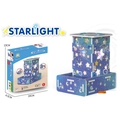 DIY STEAM Starlight Projector toy kit for kids aged 6+ with 23x20x4.5cm packaging size - Star Lamp