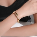 2013 Gold Black And White Bracelet
