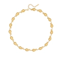 Collana in acciaio inossidabile dorato con ciondoli a goccia e chiusura a moschettone - 5# Goccia d'Acqua