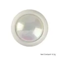 Polvere per unghie aurora iridescente in vasetto bianco 0,5g con effetto perla olografico - Confezione da 0,5g