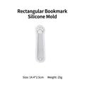 Translucent rectangular cat claw bookmark silicone mold for crystal resin DIY crafts - Cat Claw Shape / Translucent