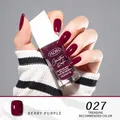 Fast-drying peelable nail polish in Berry Purple with a glossy 10ml finish - 27#Berry Purple