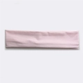 Breathable pink cotton sports headband for running and fitness training - Light Pink
