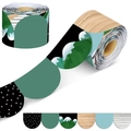Decorative bulletin board border stickers with landscape patterns and mountain motifs - 5.5CM*5M