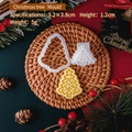 Kerstboom koekjessnijder en stempelset voor het maken van feestelijke kerstkoekjes - E3029-Kerstboom