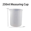 Reusable 250ml silicone measuring cup with clear scale marks for DIY resin craft work - New Style - 250ml Measuring Cup