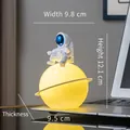 Blue Astronaut + Planet Lamp