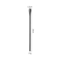 Black 304 stainless steel long handle coffee spoon 19cm for stirring desserts - Stirring Spoon / 190mm / Black