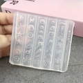 Stampo 3D in silicone per nail art con motivi di conchiglie e animali marini - 068#Conchiglia estiva